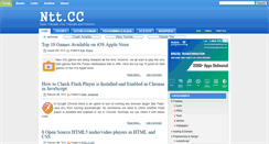 Desktop Screenshot of ntt.cc