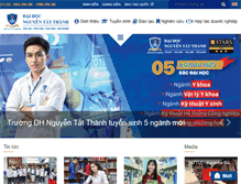 Tablet Screenshot of ntt.edu.vn